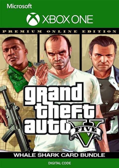 Grand Theft Auto V Premium Online Edition And Whale Shark Card Bundle