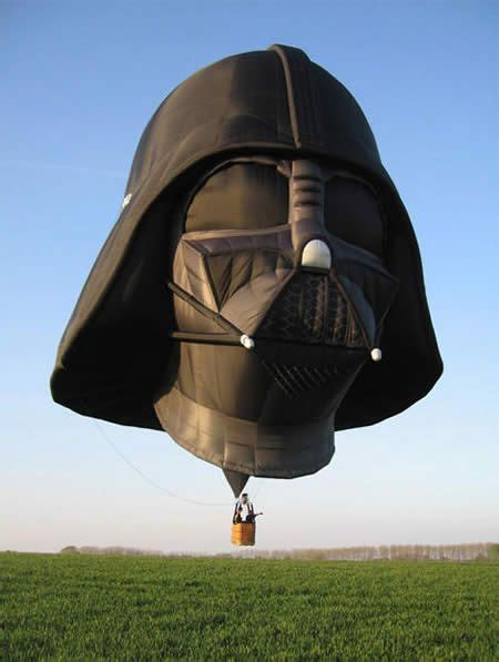 With The Permission Of Lucasfilm The Darth Vader Hot Air Balloon Was
