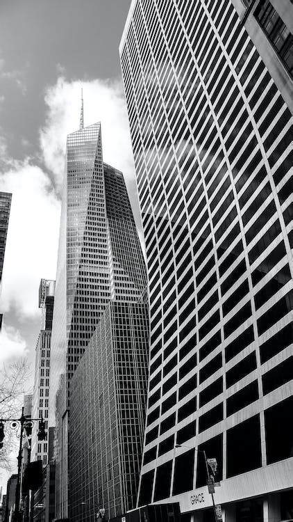 Grayscale Photo Of High Rise Building · Free Stock Photo