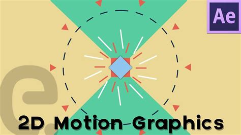 2d After Effects Motion Graphics Intro Tutorial Series Youtube