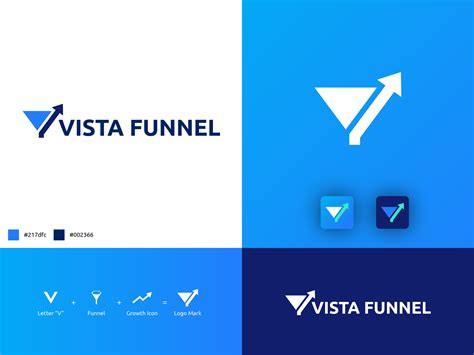 Vista Funnel Logo Concept By Nasir Uddin Logo Designer On Dribbble