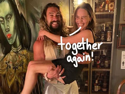 Jason Momoa Emilia Clarke Game Of Thrones