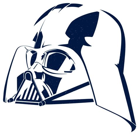 It is a great vehicle decal or a bumper stickers. Darth Vader Helmet Silhouette at GetDrawings | Free download