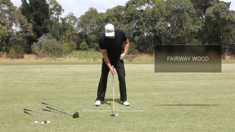 Ball Position For Different Clubs World Class Golf Instruction