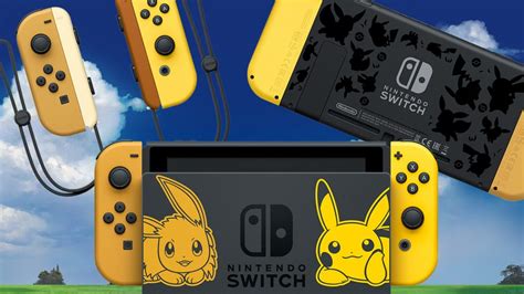 Nintendo Announces Switch Pikachu And Eevee Special Edition Hardware