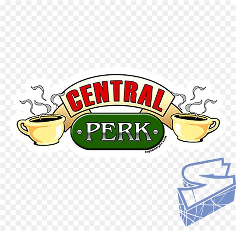 Central Perk Logo Wallpaper