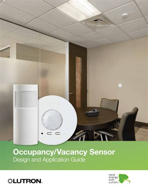 Occupancyvacancy Sensor Design And Application Guide