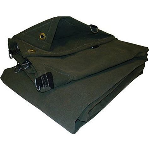 Olive Drab Canvas Tarps With D Rings 12 Oz