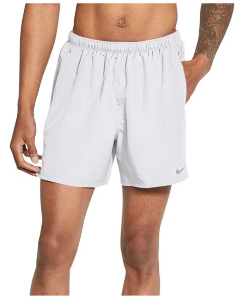 Nike Challenger Brief Lined 7 Running Shorts In White For Men Lyst