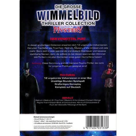 Tolle wimmelbildspiele kostenlos online spielen. Die grosse Wimmelbild Thriller Collection Mystery PC DVD ...