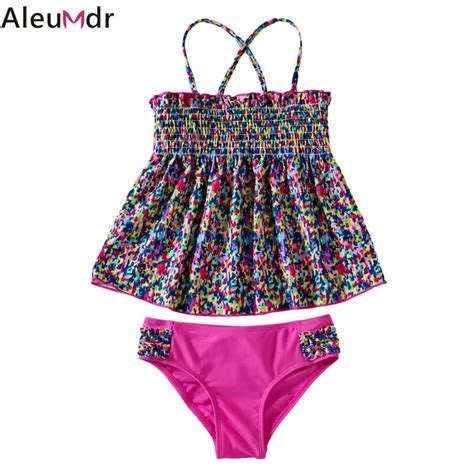 Aleumdr Swimwear 2019 Kids Children Bathing Suit Bikini Summer Beach