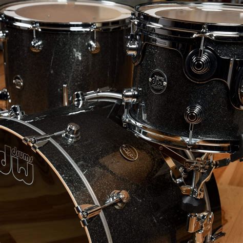 Dw Performance Series 121622 3pc Drum Kit Pewter Sparkle Chicago