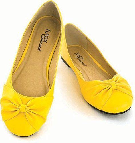 Cute Yellow Ballet Flats Yellow Wedding Shoes Yellow Shoes Yellow