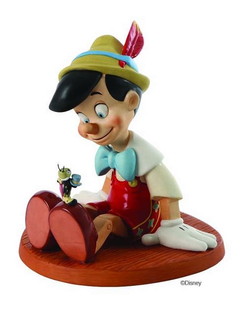 Wdcc Pinocchio And Jiminy Cricket Anytime You Need Me You Know Just