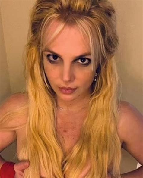Britney Spears Goes Topless As Husband Gives Guarded Approval Daily Star
