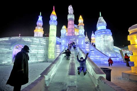 Image Harbin International Ice And Snow Festival China The Golden Scope
