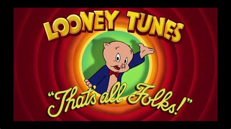Looney Tunes That S All Folks Background