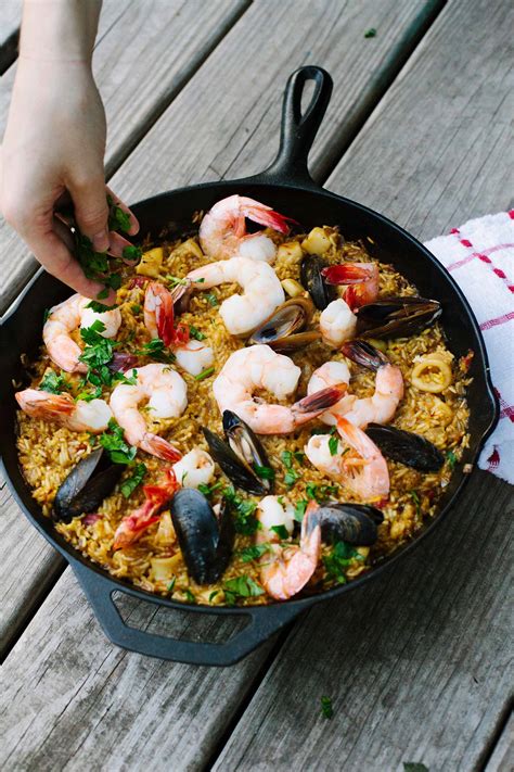 Seafood Paella Recipe Eastside Magazine