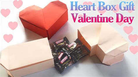How To Make An Origami Valentines Day Heart Box Paper Heart T Box