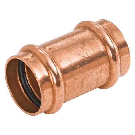 Nibco 1 In Copper Press Fit Coupling Fittings In The Copper Fittings Department At