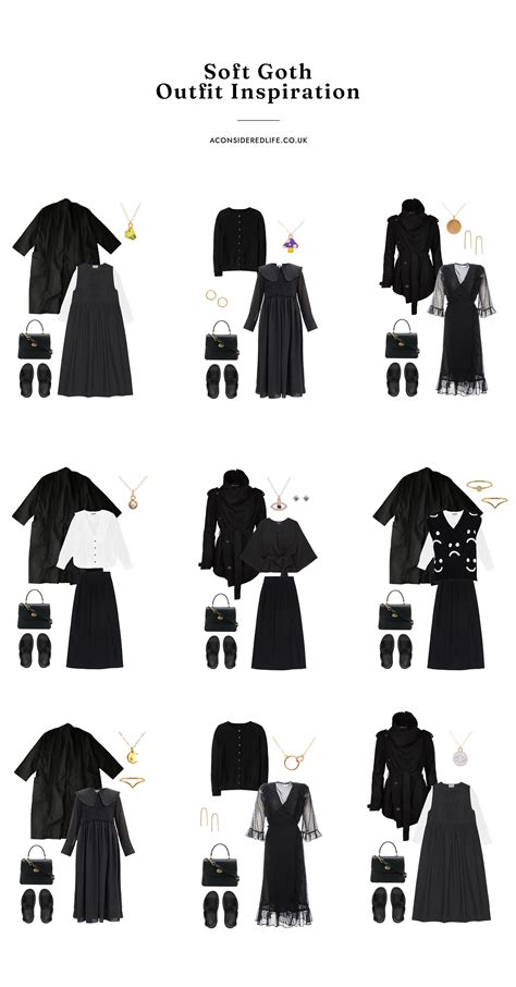 A Soft Goth Capsule Wardrobe — A Considered Life