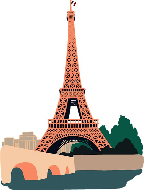 Eiffel Tower clipart. Free download transparent .PNG | Creazilla png image