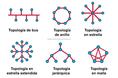 Clasificacion De Las Redes Segun Su Topologia Coggle Diagram Images