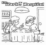 Hospital Coloring Going Printable Operation Printables Getcolorings sketch template