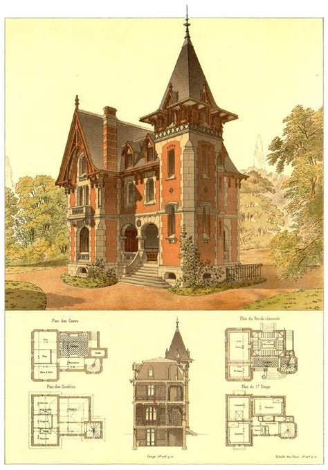 House Architecture Styles Victorian Architecture Architecture Drawing