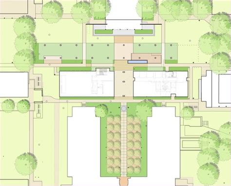 Landscape Design For Brockman Hall For Physics At Rice University The