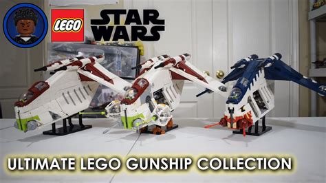 The Ultimate Custom Lego Star Wars Republic Gunship Builds [instructions For Sale] Youtube