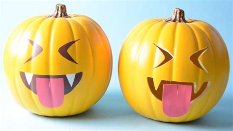 1280 x 960 emoji pumpkin carving store, show off your halloween tradition of expressing an ordinary pumpkin. 10 Killer Pumpkin Carving Ideas To Win Halloween | Gizmodo ...