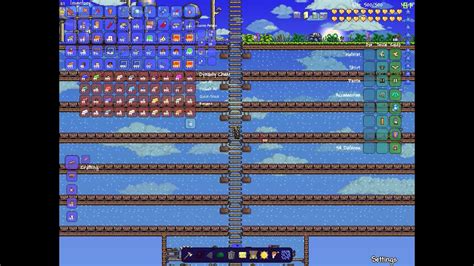 All Items Map For Terraria 1241 Youtube