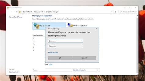 How To Find Hidden And Saved Passwords In Windows Studytonight