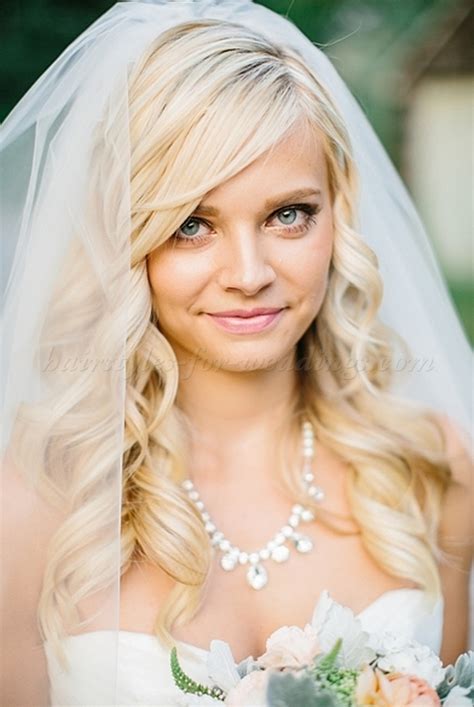 Wedding Hairstyles For Medium Length Hair With Veil Wedding Ideas