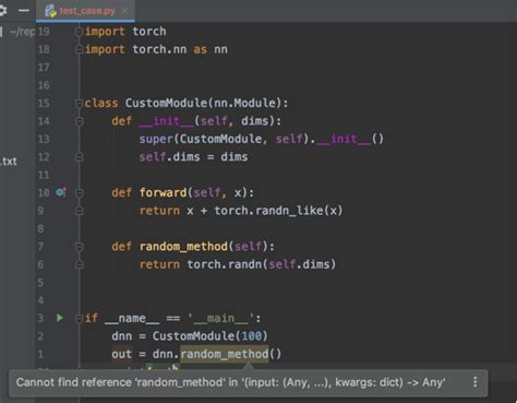 My net is a basic dense shallow net. Autocomplete cannot find nn.Module methods · Issue #24326 · pytorch/pytorch · GitHub