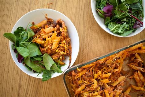 Leftover pork roast is very good added to the oriental flavored top ramen. Leftover Roast Pork Pasta Bake • fabulous family food by ...