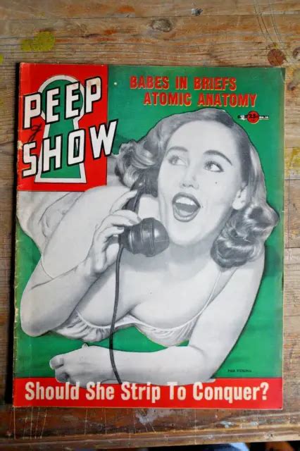 Peep Show Burlesque S Vintage Lingerie Striptease Glamour Strip