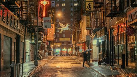Chinatown New York On Behance
