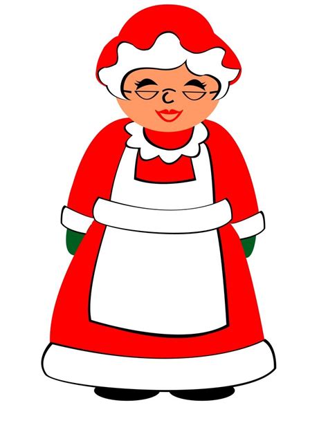How To Draw Mrs Claus At How To Draw