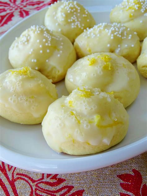 These lemon christmas cookies look so festive and they are very easy to make. Anginetti, Italian Lemon Knot Cookies - Proud Italian Cook