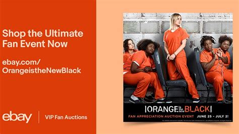 Ebay Launches Exclusive Sale For Orange Is The New Black Mega Fans