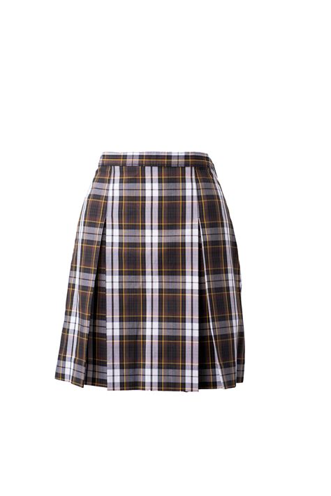 Brown Plaid Skirt Ckw School Uniforms