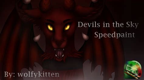 Devils In The Sky Speedpaint Youtube