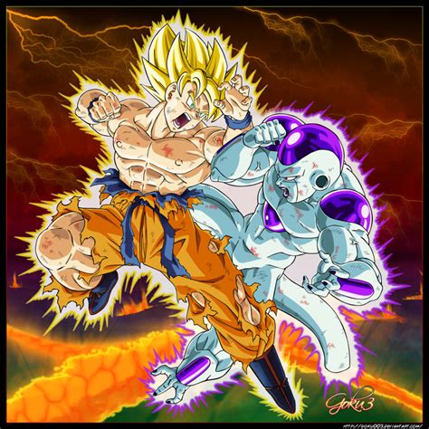 Resurrection of f marks the return of the dastardly frieza, we take frieza and goku both had winning records before their fight. Pin on Dragon Ball Z