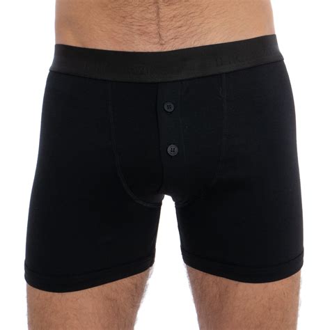 Boxer With Buttons Black Boxers For Man Brand Hom For Sale Onlin
