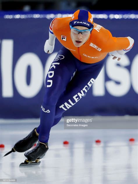 Marcel Bosker of the Netherlands during the 5000m during ...
