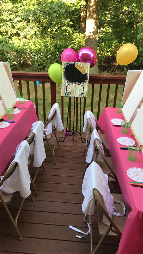 Paint And Sip Ideas For Birthday Party Home Design