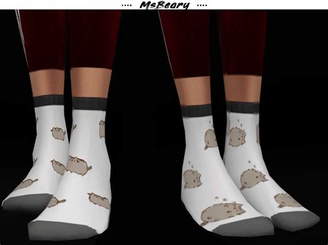 The Sims Resource Pusheen Cat Socks