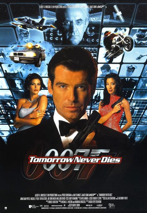 Tomorrow Never Dies James Bond Movie Posters James Bond Movies Bond